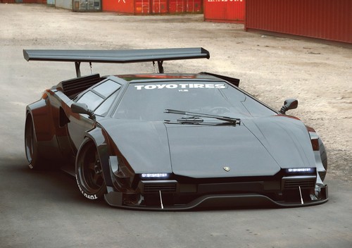 Lamborghini countach - lamborghini, (black)