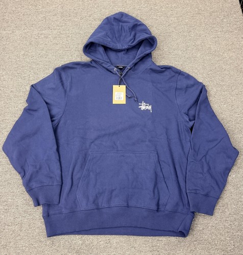Stussy hoodie mens - hoodie, navy