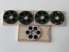 5X NAGRA Spools / Reels "Green