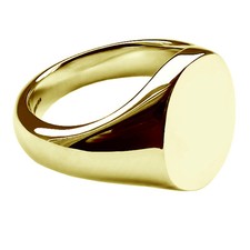 NEW 18ct Yellow Gold Oval