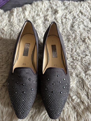 Vintage gabor suede court - gabor,