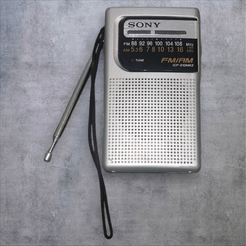 Sony icf s10mk2 portable am - sony, fm/am