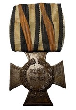 Hindenburg Cross German Medal Honor Cross On Bar Non-Combat Participants WWI