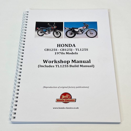 Honda cb125s cb125j tl125s - honda,