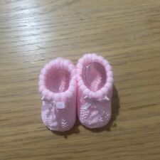 Newborn Baby Pink Booties