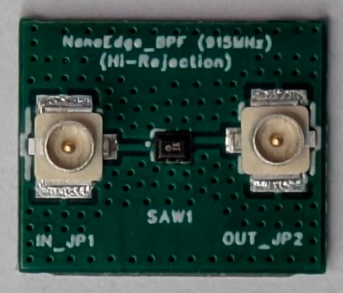 Micro size 915mhz bandpass - size,