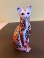 Royal Crown Derby Siamese Cat