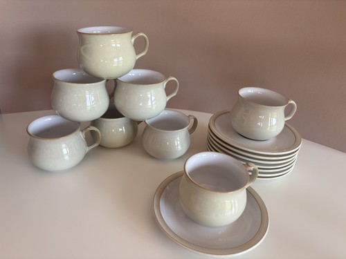 Denby linen cream stoneware - denby,