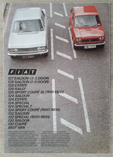 Fiat Range Brochure c.1974 -
