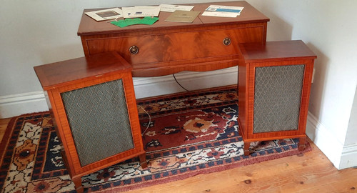 Vintage dynatron radiogram - vintage, and