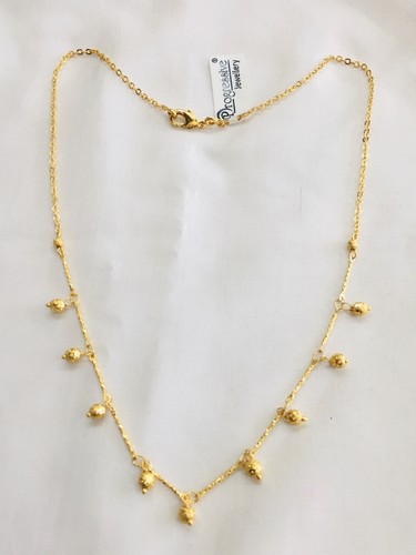 Trendy fancy necklace - necklace, 18k