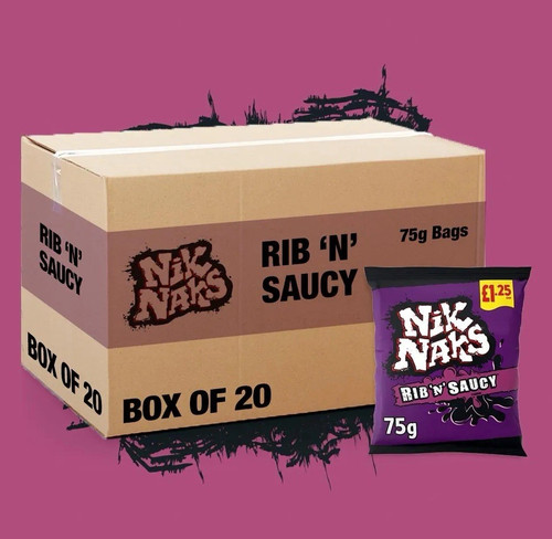 Nik naks crisps - naks, rib