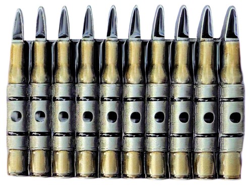 Novelty bullet belt buckle - bullet,