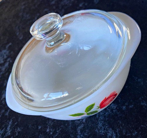 Vintage pyrex milk - pyrex, glass