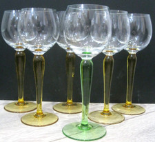 6x Vintage Bohemian Golden