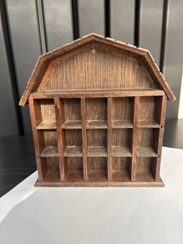 Brown thimble display - thimble, case