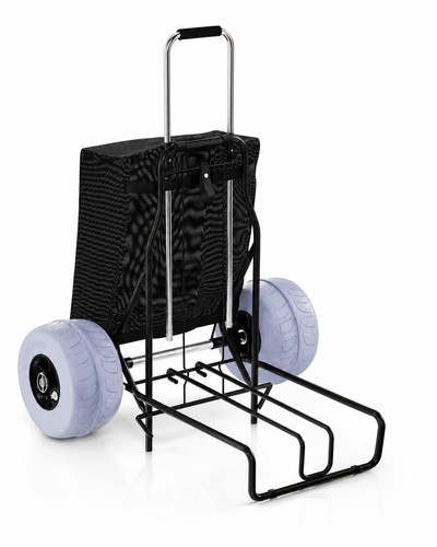 Beach cart for sand foldable - beach,