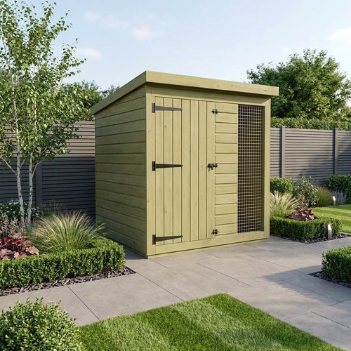 Dog kennel and - 4, uk
