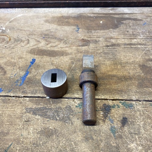Fly press punch die - die, 9/16”