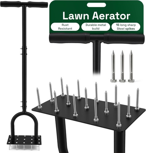 Lawn aerator tool with - with, 15