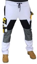 Mens white fleece painter - fleece,