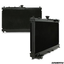 50mm BLACK ALLOY RACE RADIATOR