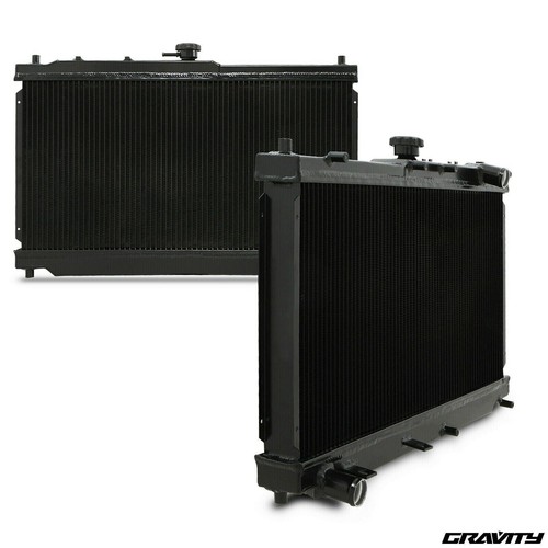 50mm black alloy race radiator - 50mm,