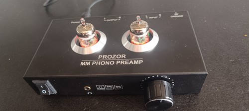 Prozor phono valve tube pre - phono,