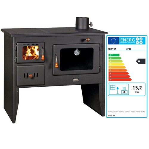 Wood burning range cooker - wood,