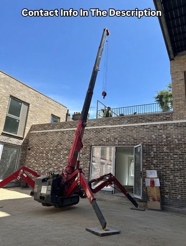 Spider crane hire with - -,