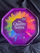 QUALITY STREET CHOCOLATES TUB