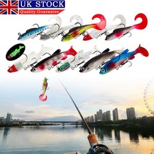 10 X Mixed Soft Pike Lures,Pike Baits, Pike Rigs, Pike fishing lures, pike plugs