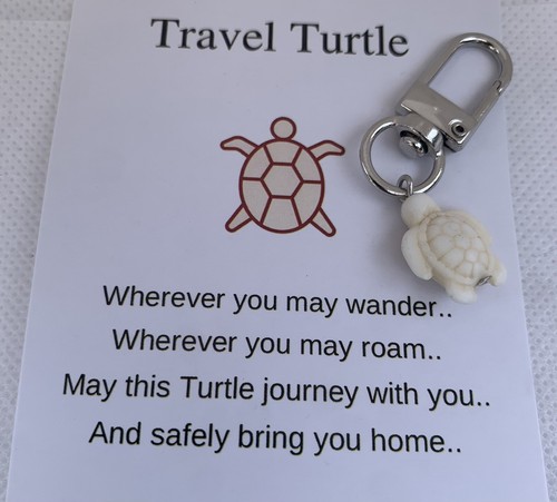 Travel turtle charm - charm,