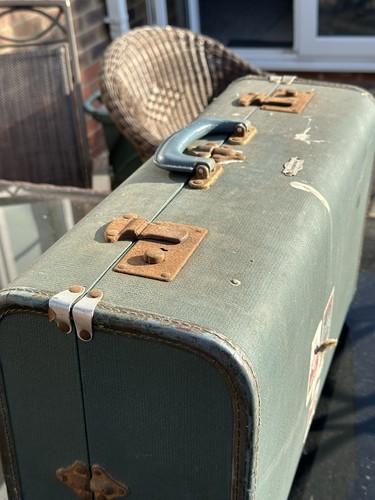 Vintage overpond suitcase - vintage,