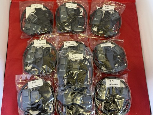 10x throat mic - with, earpiece
