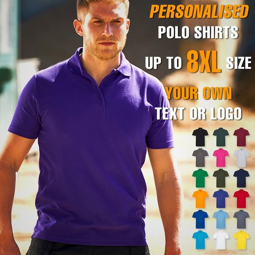 Personalised mens work - mens, polo