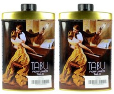 2 x Tabu Body Powder New