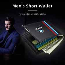 High Quality Leather Wallet Card Money Holder For BMW M Performance cars