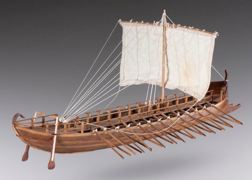 Dusek d001 greek bireme - d001,
