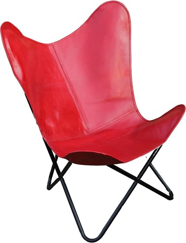 Chair leather butterfly living - butterfly,