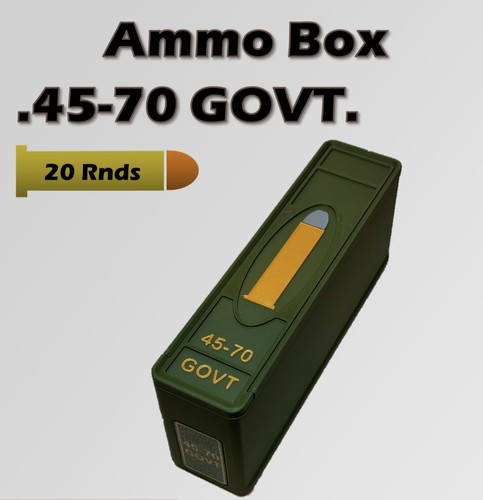 Govt ammo storage box 20 - 45-70,