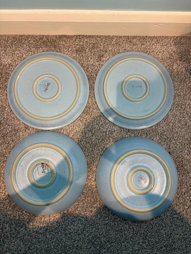 Denby blue jetty - blue, plates