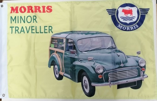 Morris minor traveller flag - minor,