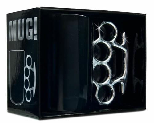 Knuckle duster mug - duster,