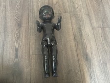  Vintage 1950's Pedigree Black Hard Plastic Walker Doll 21”
