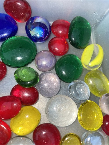 Bright shiny colourful - colourful, glass