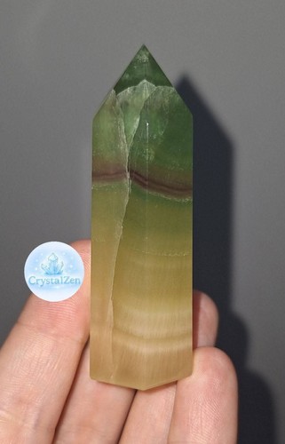 Mango fluorite crystal - mango,