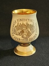 A Vintage Prinknash Commemorative Goblet Golden Jubilee