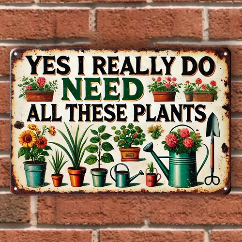Vintage wooden garden sign - wooden, –