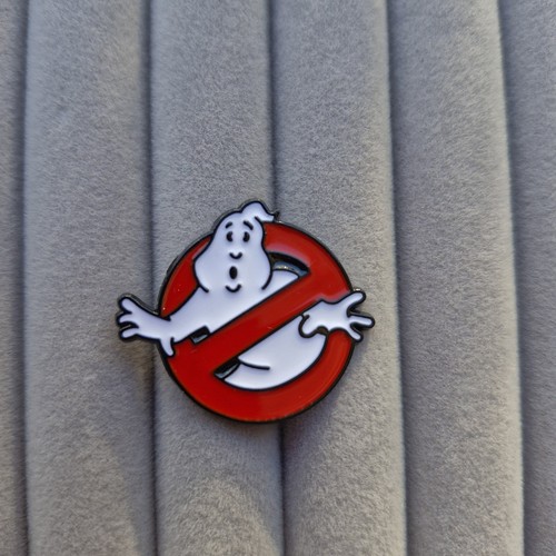 Ghostbusters logo enamel pin - ghostbusters,